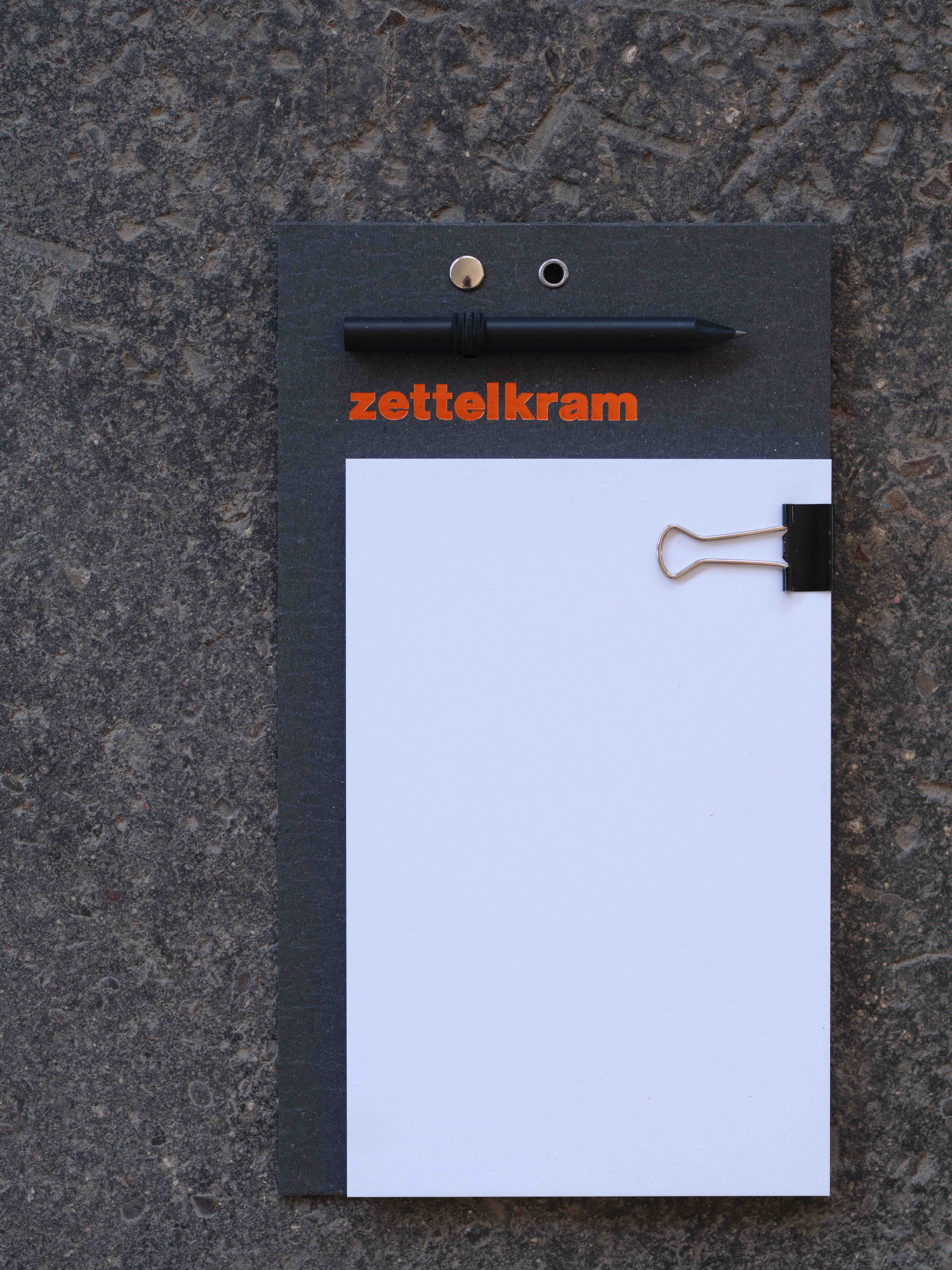 \Zettelkram - Klemmbrett